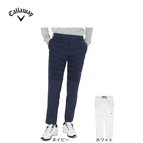 ゴルフウェア　キャロウェイ メンズ スターストレッチ 二重織 中綿 ロングパンツ C25226116 [2025年秋冬モデル] 楽天市場】キャロウェイ(Callaway) ゴルフウェア ロングパンツ メンズ