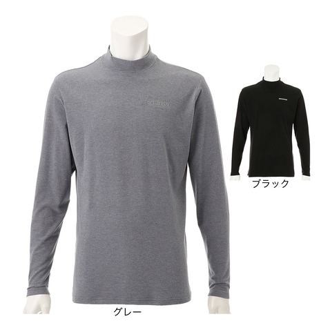 ブリーフィング（BRIEFING）（メンズ）ゴルフウェア 長袖 MS STRETCH SUEDE ロングスリーブハイネック BRG253M34