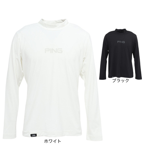 ピン（PING）（メンズ）ゴルフウェア 保温 トリコット ハイネックシャツ 長袖 621-5266001