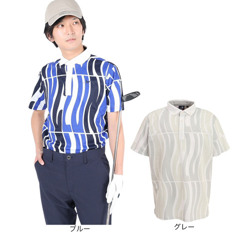 【adidas GOLF/アディダス】COOL 吸汗速乾 半袖ポロシャツ・M・紺 adidas アディダス メンズ ゴルフウェア GOLF クーリング 半袖