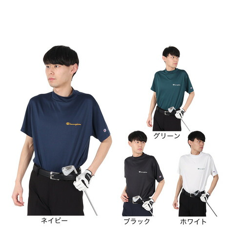 チャンピオン　ゴルフ　Champion Golf モックネック3着セット 楽天市場】チャンピオン ゴルフ C3-ZG306 ショートスリーブ