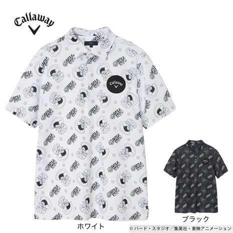 キャロウェイ（CALLAWAY）（メンズ）ドラゴンボール 総柄プリントシャツ C25234151画像