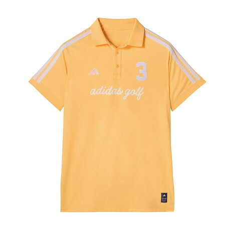 アディダス（adidas）（メンズ）ゴルフウェア ワーディング 半袖シャツ OGH92-KM0869 YEL