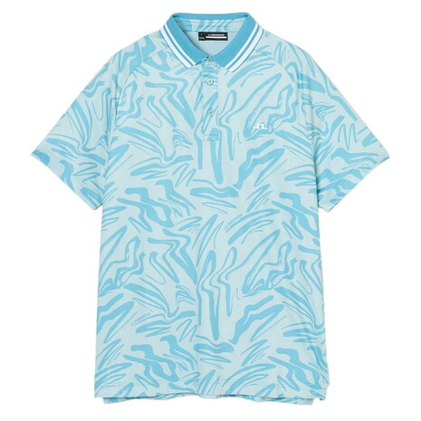 ジェイリンドバーグ（J.LINDEBERG）（メンズ）ゴルフウェア George プリント ポロシャツ 071-25146-26SS-093｜Victoria Golf 支店