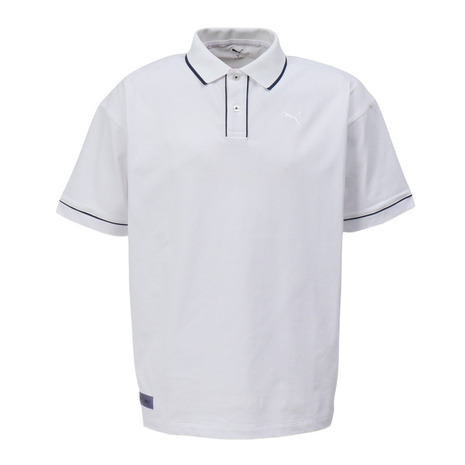 【4/17 09:59まで 全商品最大P10倍 要エントリー】プーマ（PUMA）（メンズ）ゴルフウェア ゴルフ FOG SUMMER 半袖ポロシャツ 637968-02