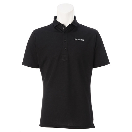 ブリーフィング（BRIEFING）（メンズ）ゴルフウェア リネンティーワイドカラーシャツ 半袖ポロシャツ BRG261M74-010｜Victoria Golf 支店