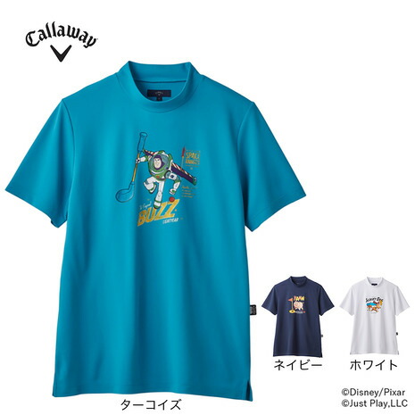 キャロウェイ（CALLAWAY）（メンズ）ゴルフウェア Callaway/Toy Story COLLECTION 半袖 モックシャツ C25134133画像
