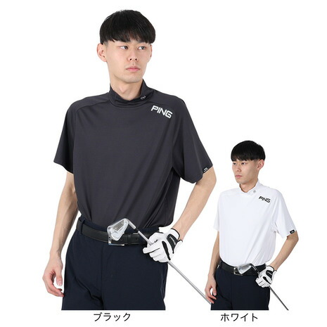 楽天市場】ピン（PING）（メンズ）ゴルフウェア 半袖モックネック