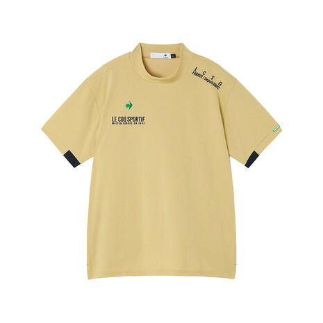 ルコックスポルティフ（lecoqsportif）（メンズ）モックネック ゴルフ 半袖モックネックシャツ LG6SHS51M BG00 7,379円