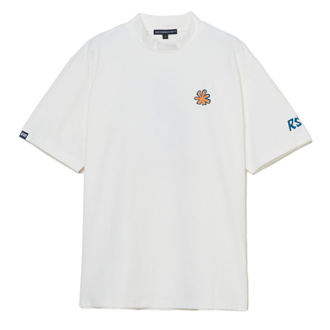 【4/17 09:59まで 全商品最大P10倍 要エントリー】ROSASEN（ROSASEN）（メンズ）モックネック ゴルフ ソロナキャラクタ-半袖モックネック 044-25445-26SS-005