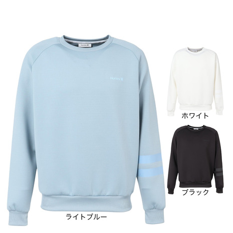 ハーレー（HURLEY）（メンズ）ゴルフウェア ファントム スウェット ライト クルーネック 長袖 MGFL252076｜Victoria Golf 支店
