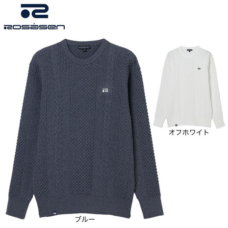 楽天市場】ROSASEN（メンズ）ゴルフウェア ミックスツイード インター