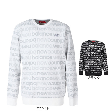 ニューバランス(new balance)(メンズ)ゴルフウェア 吸湿発熱 長袖 クルーネック ニット プルオーバー 012-5270004|Victoria Golf 支店