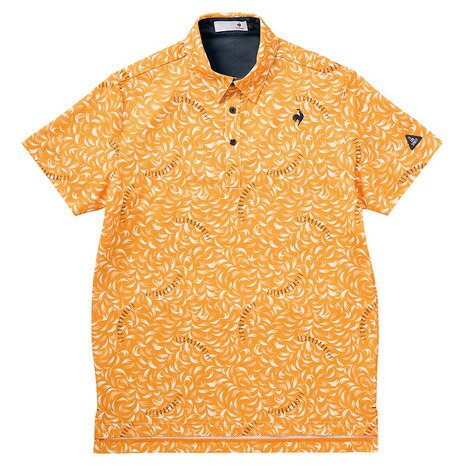 ルコックスポルティフ(lecoqsportif)(メンズ)ゴルフウェア 接触冷感 小柄 半袖ポロシャツ LG5SHS09M OR00|Victoria Golf 支店