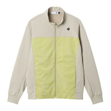 【4/17 09:59まで 全商品最大P10倍 要エントリー】ルコックスポルティフ（lecoqsportif）（メンズ）ゴルフウェア 防風 ハイブリッド 長袖ミドラー LG5FSW00M BG00