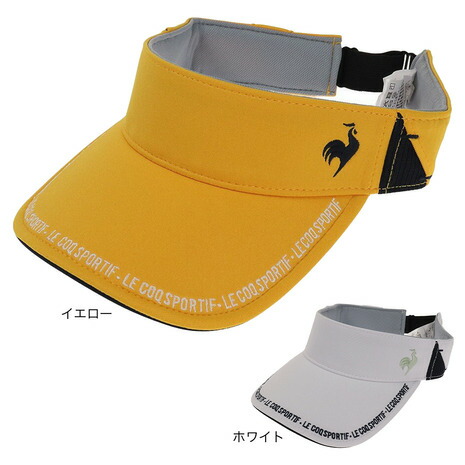 1050円 【SALE/85%OFF】 ルコック スポルティフ Lecoq Sportif ゴルファーズサンバイザー QGBTJC52 メンズ