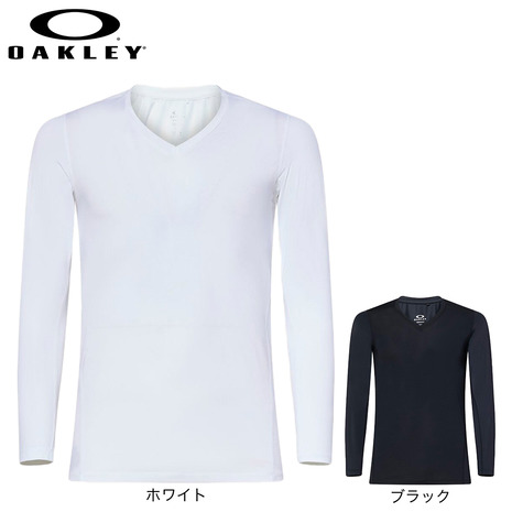 オークリー（OAKLEY）（メンズ）アンダーウエア ベースレイヤー Vネック 6.0 FOA409042