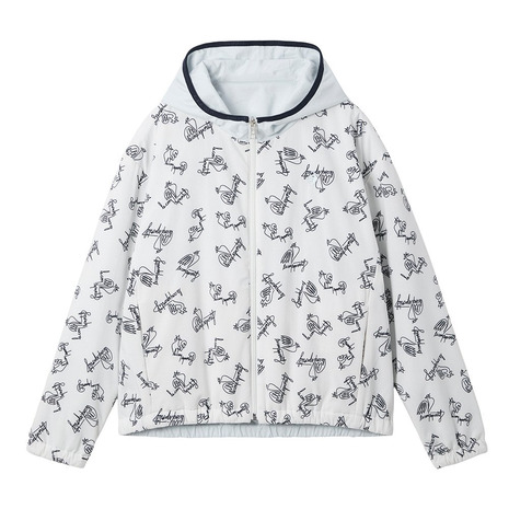 ルコックスポルティフ（lecoqsportif）（レディース）ゴルフウェア アウター 防風保温 リバーシブル ブルゾン LG5FWB02L WH00｜Victoria Golf 支店