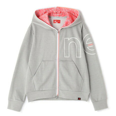 ニューバランス(new balance) ダンボールニット 裏起毛 スウェット フルジップ フーディー 0122262502-020 (レディース)