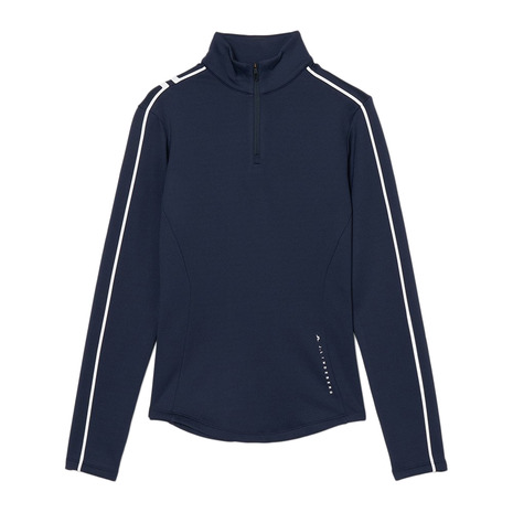 ジェイリンドバーグ（J.LINDEBERG）（レディース）ゴルフウェア Nefe クォータージップ ミッドレイヤー 072-34911-25AW-098｜Victoria Golf 支店