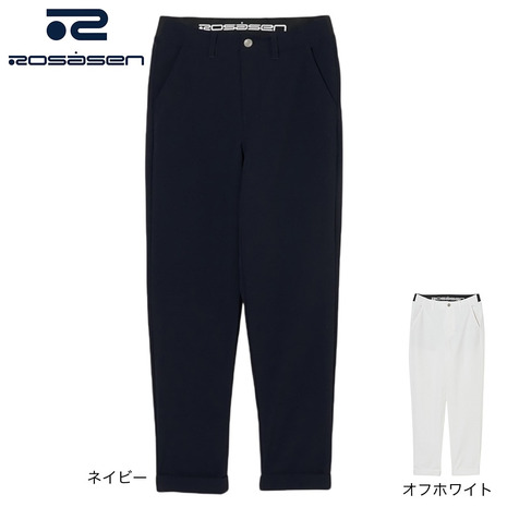 ROSASEN(レディース)ゴルフウェア 撥水 コーデュラナイロン ロングパンツ 045-74813-25AW