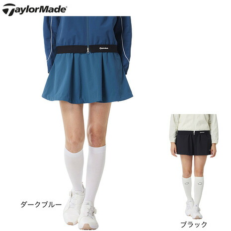 未使用【LL】TaylorMade ゴルフ スカート 紺白 パンツ付 ロゴ 希少 在庫 処分 セール 通販スポーツ - 未使用【LL】TaylorMade ゴルフ