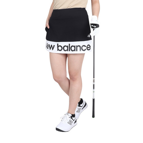 ニューバランス（new balance）（レディース）ゴルフウェア インナーパンツ付き ジャージースカート ウィズ インナー 012-4134508-010