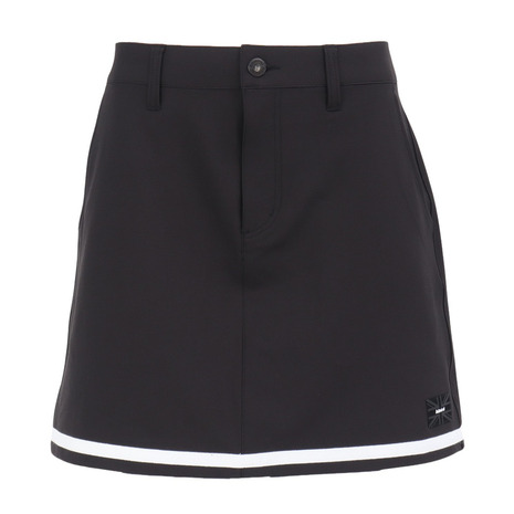 アドミラル ゴルフ（Admiral GOLF）（レディース）ゴルフウェア 4WAYストレッチ ヘムラインスカート ADLA556-BLK｜Victoria Golf 支店