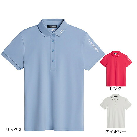 J.LINDEBERG（レディース）ゴルフウェア 速乾 Tour Tech 半袖ポロシャツ 072-23240｜Victoria Golf 支店
