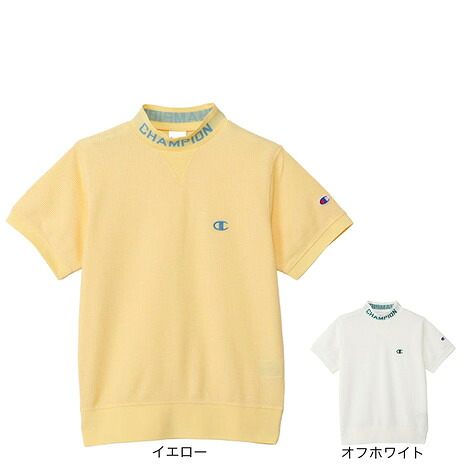 チャンピオン（CHAMPION）（レディース）ゴルフウェア ショートスリーブモックネックシャツ 26SS CW-DG302