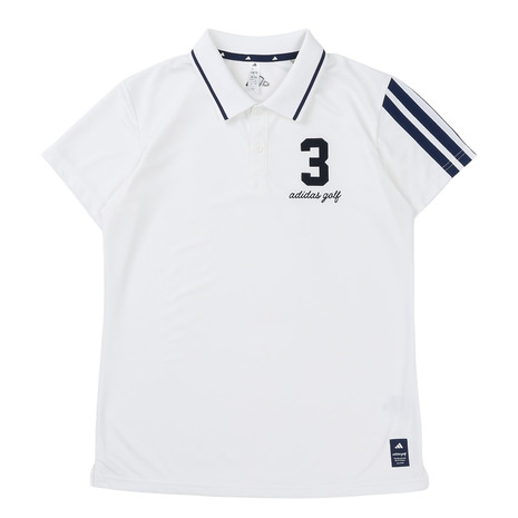 【4/14 20時スタート 全商品最大P10倍 要エントリー】アディダス（adidas）（レディース）ゴルフウェア アシンメトリーストライプス シャツ OGH90-KM0854 W