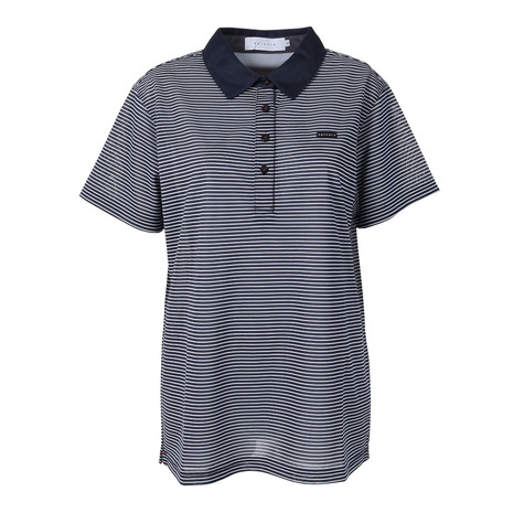 エピキュール Epicure 先行き染めボーダーラインポロプルオーバー 152 098 レディース Pasadenasportsnow Com