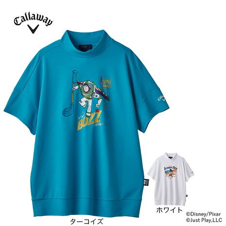キャロウェイ（CALLAWAY）（レディース）ゴルフウェア Callaway/Toy Story COLLECTION 半袖 モックシャツ C25134232画像