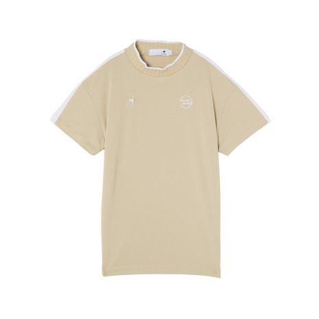 ルコックスポルティフ(lecoqsportif)(レディース)モックネック レディース ゴルフ 半袖 モックネック半袖シャツ LG6SHS50L BG00