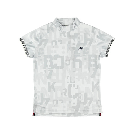 クランク（CLUNK）（レディース）モックネック ゴルフ 半袖モック CL5RUG10 WHT