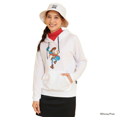 キャロウェイ（CALLAWAY）（レディース）ゴルフウェア TOY STORY ダンボールスウェット 長袖パーカー C24217231-1030｜Victoria Golf 支店 9,818円