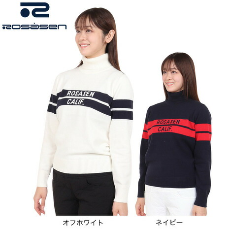 ROSASENレディース セーター L 楽天市場】【セール】Rosasen ロサーセン レディース ゴルフ