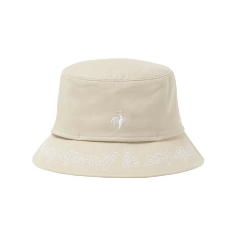 ルコックスポルティフ（lecoqsportif）（レディース）ゴルフ 遮熱 リボン バケットハット LG6SCP70L BG00