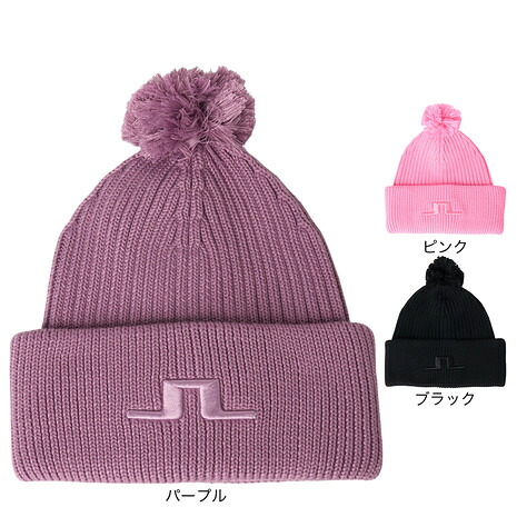 J.LINDEBERG(レディース)ゴルフ 帽子 Grace ニットビーニー 073-54060-25AW|Victoria Golf 支店