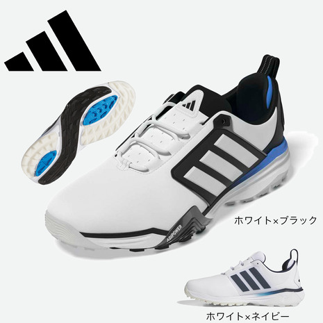 アディダス（adidas）（メンズ）ゴルフシューズ アディパワー 26 SL JQ6815 JQ6816