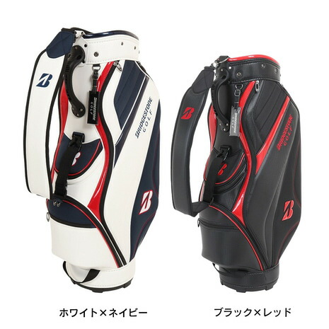 ブリヂストンゴルフ(BRIDGESTONE GOLF) キャディバッグ 軽量ベーシックモデル CBG222 (メンズ)