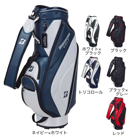 BRIDGESTONE ゴルフバッグ ホワイト ネイビー レッド 楽天市場】赤（ブランドブリヂストン）（キャディバッグ｜バッグ