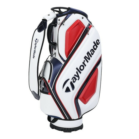 テーラーメイド キャディバッグ 白/ネイビー TaylorMade（テーラーメイド） ゴルフ トゥルーライト キャディバッグ