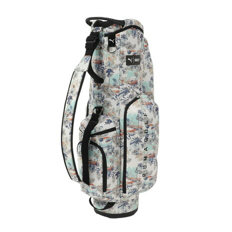 プーマ（PUMA）（メンズ）ゴルフ 軽量 カート式 AOP ロゴ キャディバッグ 4分割 093055-01｜Victoria Golf 支店 24,572円
