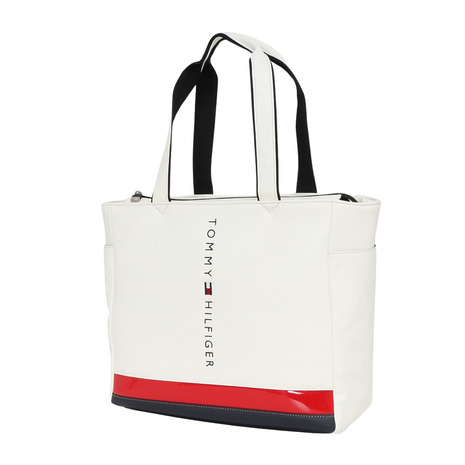 トミーヒルフィガーゴルフ（TOMMY HILFIGER GOLF）（メンズ）ゴルフ トートバッグ FACE THMG3FB5-WHT