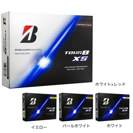 ブリヂストンゴルフ（BRIDGESTONE GOLF）（メンズ）ゴルフボール 26 ツアーB XS コーポレート S6CXJ 2026年モデル ダース(12個入り)