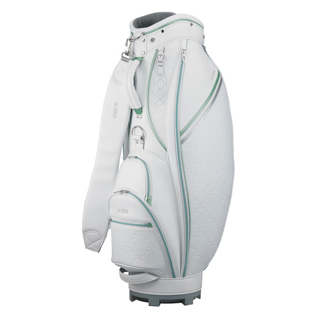 ゼクシオ(XXIO)(レディース)キャディバッグ GGC-X166WL GGC-X166WL ホワイト/ティールミント|Victoria Golf 支店