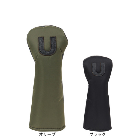 1piu1uguale3 - coco 中古 ウノピュウノウグァーレトレ 1piu1uguale3 ヘッドカバー ブラック 黒 フェアウェイ用 FW 1piu1uguale3 - 1piu1uguale3 アイアンヘッドカバー シン様専用