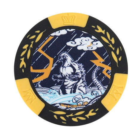 ホクシン（Hokushin）（メンズ、レディース、キッズ）ゴジラ チップマーカー MK419 YL画像