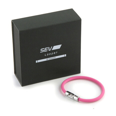 セブ（SEV）（メンズ、レディース）Looper Nブレスレット シャインピンク Y17CBMMI BK｜Victoria Golf 支店